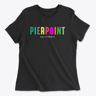 Pierpoint California Color Pop Women's Cotton T-Shirt