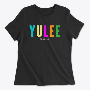 Yulee Florida Color Pop Women's Cotton T-Shirt