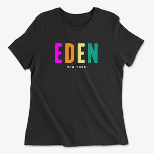 Eden New York Color Pop Women's Cotton T-Shirt