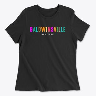 Baldwinsville New York Color Pop Women's Cotton T-Shirt