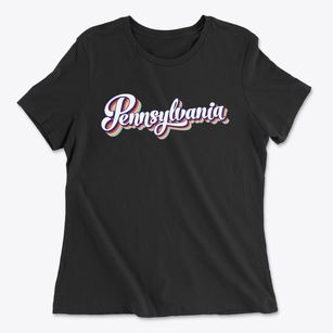  Pennsylvania Retro Candy Vibes Women's Cotton T-Shirt