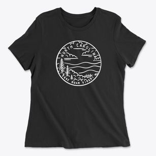  North Carolina Icon Women's Cotton T-Shirt