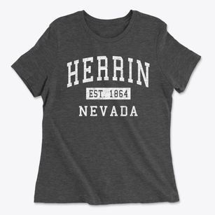 Herrin Nevada Classic Established Women's Cotton T-Shirt