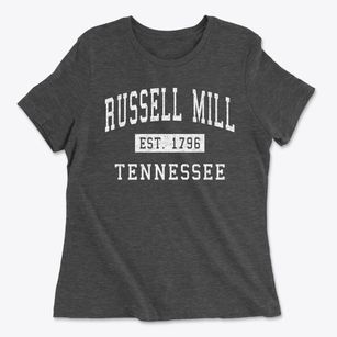 Russell Mill Tennessee Classic Established Women's Cotton T-Shirt