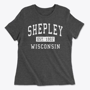 Shepley Wisconsin Classic Established Women's Cotton T-Shirt