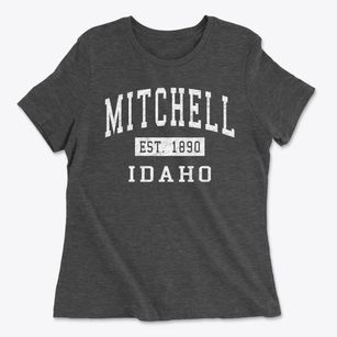 Mitchell Idaho Classic Established Women's Cotton T-Shirt