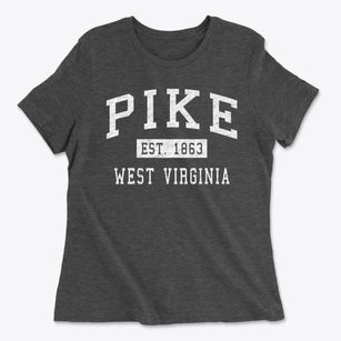 Pike West Virginia Classic Established Women's Cotton T-Shirt