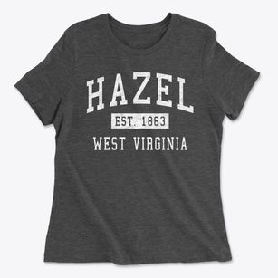 Hazel West Virginia Classic Established Women's Cotton T-Shirt