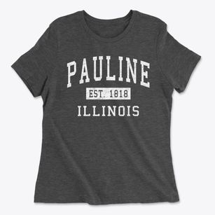Pauline Illinois Classic Established Women's Cotton T-Shirt