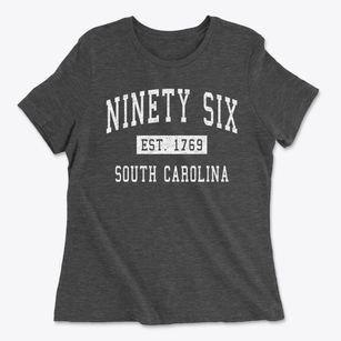 Ninety Six South Carolina Classic Established Women's Cotton T-Shirt