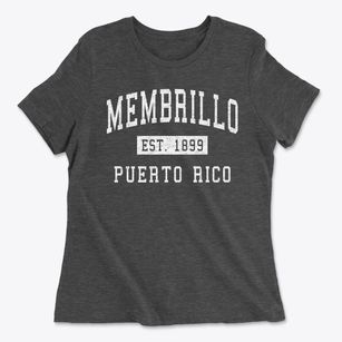 Membrillo Puerto Rico Classic Established Women's Cotton T-Shirt