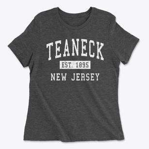 Teaneck New Jersey Classic Established Women's Cotton T-Shirt