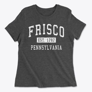 Frisco Pennsylvania Classic Established Women's Cotton T-Shirt