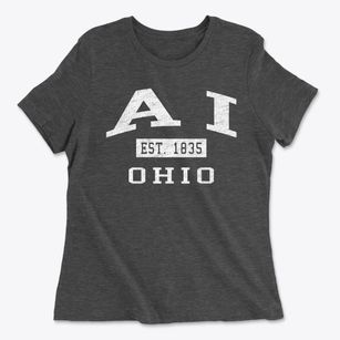 Ai Ohio Classic Established Women's Cotton T-Shirt