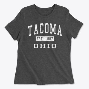 Tacoma Ohio Classic Established Women's Cotton T-Shirt
