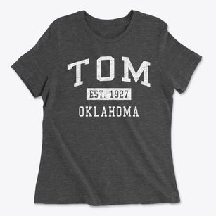Tom Oklahoma Classic Established Women's Cotton T-Shirt