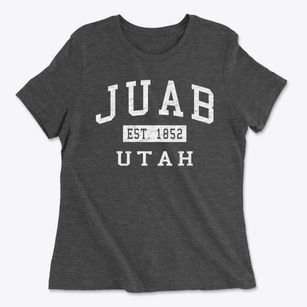 Juab Utah Classic Established Women's Cotton T-Shirt