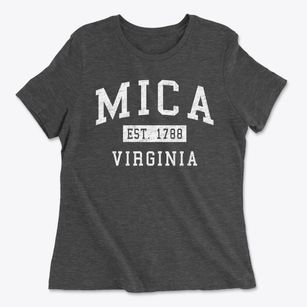 Mica Virginia Classic Established Women's Cotton T-Shirt