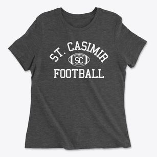 Saint Casimir School Classic Football Women's Cotton T-Shirt