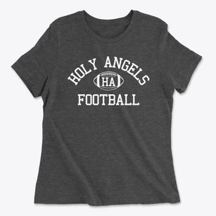 Holy Angels School Classic Football Women's Cotton T-Shirt