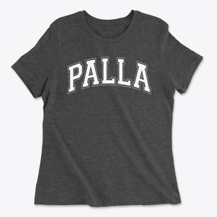 Palla Elementary School Varsity Arch Women's Cotton T-Shirt
