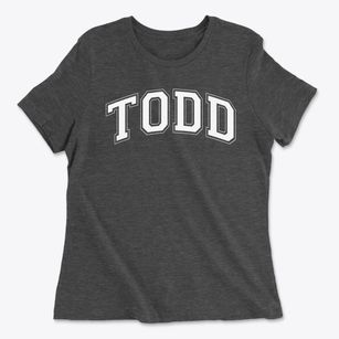 Todd Middle School Varsity Arch Women's Cotton T-Shirt
