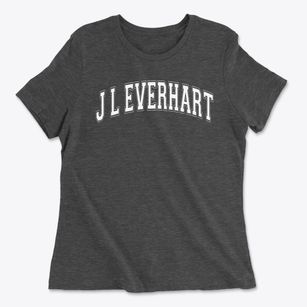 J L Everhart Primary School Varsity Arch Women's Cotton T-Shirt