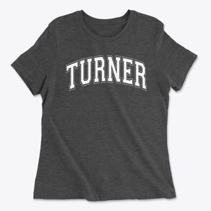 Turner Elementary School Varsity Arch Women's Cotton T-Shirt
