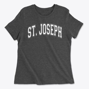 St. Joseph Central High School Varsity Arch Women's Cotton T-Shirt