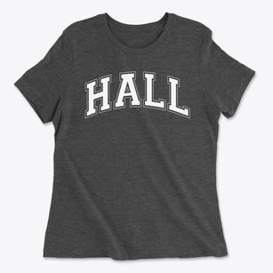 Hall Community Elementary School Varsity Arch Women's Cotton T-Shirt