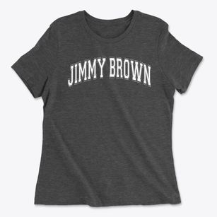 Jimmy Brown Elementary School Varsity Arch Women's Cotton T-Shirt