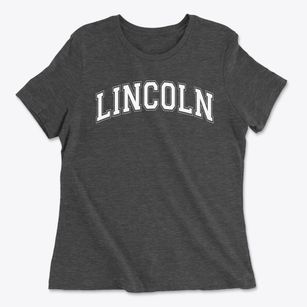 Lincoln Elementary School Varsity Arch Women's Cotton T-Shirt