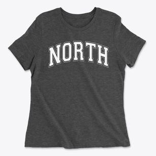 North Elementary School Varsity Arch Women's Cotton T-Shirt