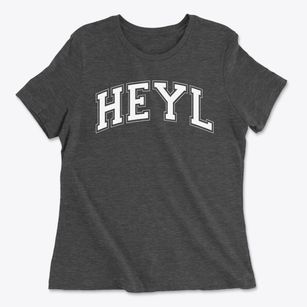 Heyl Elementary School Varsity Arch Women's Cotton T-Shirt