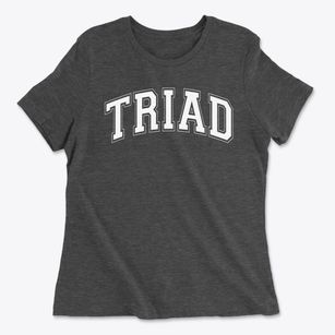 Triad School Varsity Arch Women's Cotton T-Shirt
