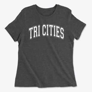 Tri Cities Christian School Varsity Arch Women's Cotton T-Shirt