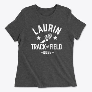 Laurin Middle School Track and Field Women's Cotton T-Shirt