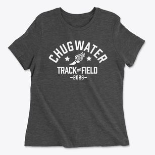 Chugwater School Track and Field Women's Cotton T-Shirt