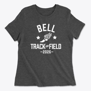 Bell Junior High School Track and Field Women's Cotton T-Shirt