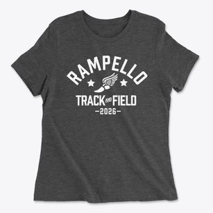 Rampello Downtown Partnership Track and Field Women's Cotton T-Shirt