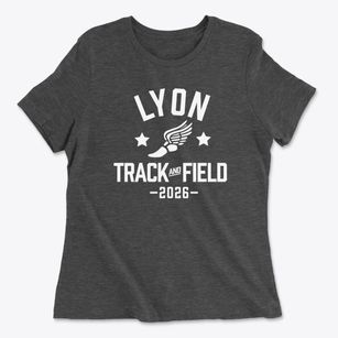 Lyon Upper Elementary School Track and Field Women's Cotton T-Shirt