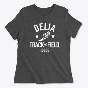 Delia Elementay School Track and Field Women's Cotton T-Shirt
