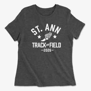 St Ann Parish Track and Field Women's Cotton T-Shirt