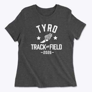 Tyro Middle School Track and Field Women's Cotton T-Shirt