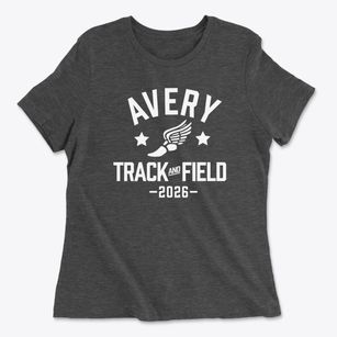 Avery County High School Track and Field Women's Cotton T-Shirt