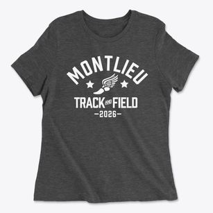 Montlieu Math & Science Academy Track and Field Women's Cotton T-Shirt