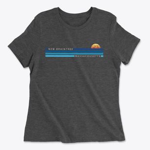 New Braintree Massachusetts Water View Women's Cotton T-Shirt