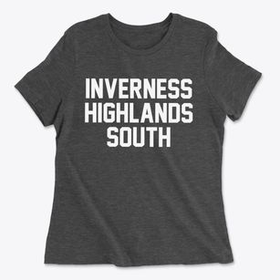 Inverness Highlands South Florida Classic Block Women's Cotton T-Shirt