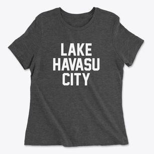 Lake Havasu City Arizona Classic Block Women's Cotton T-Shirt