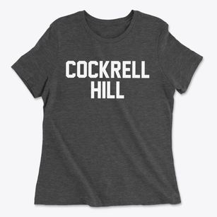 Cockrell Hill Texas Classic Block Women's Cotton T-Shirt